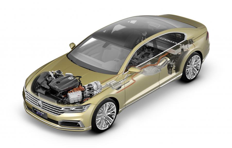  Volkswagen C Coupe GTE Concept 2015 года  (фото 13 из 14)